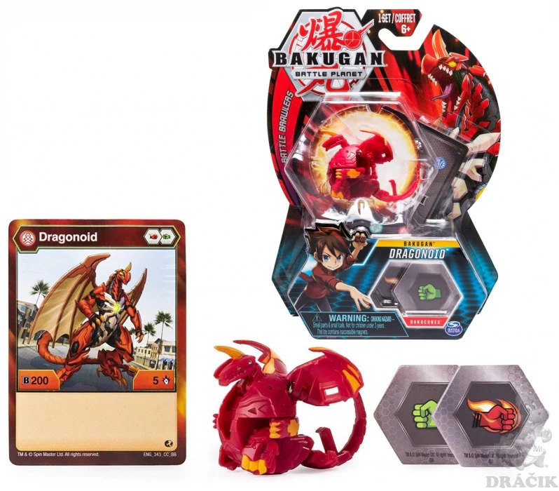 Bakugan Basic Booster 1 Pack Assorted 6045148