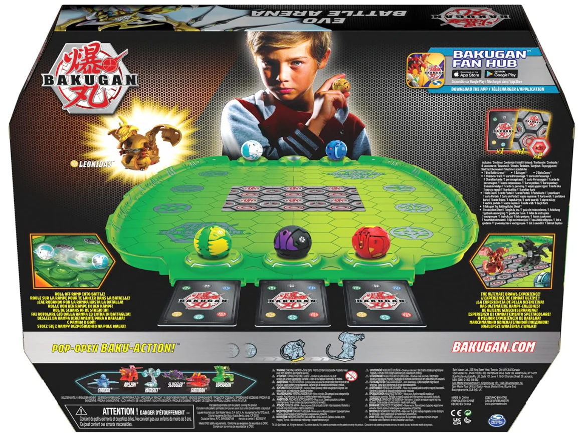 Bakugan Evo Battle Arena with Exclusive Leonidas S4 6062734