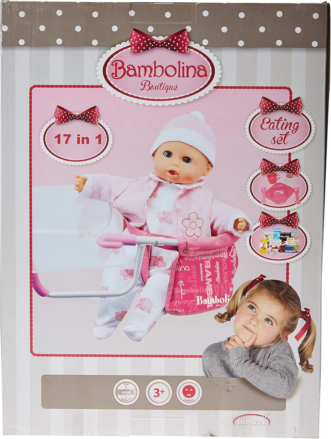 Bambolina Boutique Eating set 17 IN 1 BD9406TT