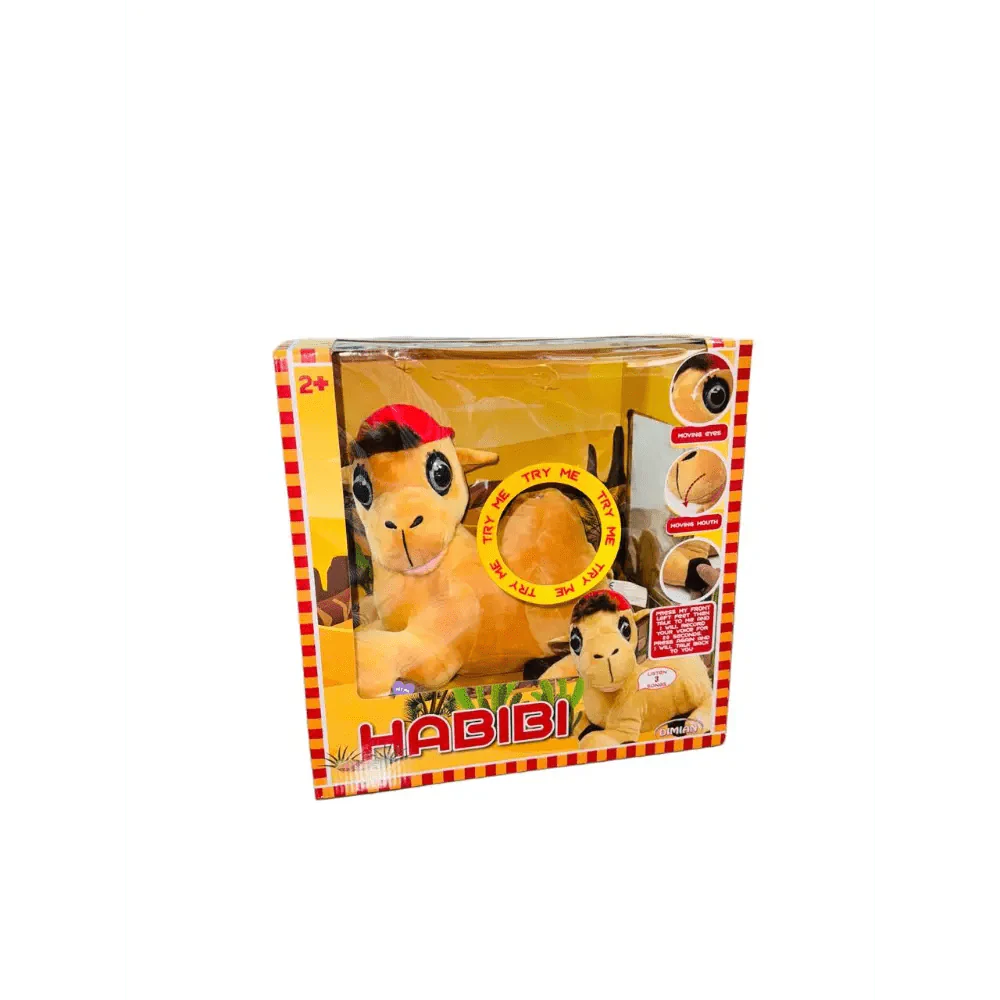 Bambolina Camel Talking Arabic Plush - Image 2
