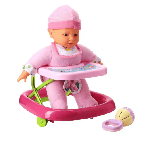 Bambolina Royal Babies Training Walking Doll 35cm BD104/BAM128341