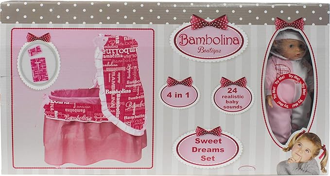 Bambolina Sweet Dreams set 4in1 BD945