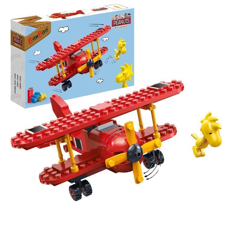 BanBao Construction Kit Snoopy Aircraft 110 pieces 7523 - Image 3
