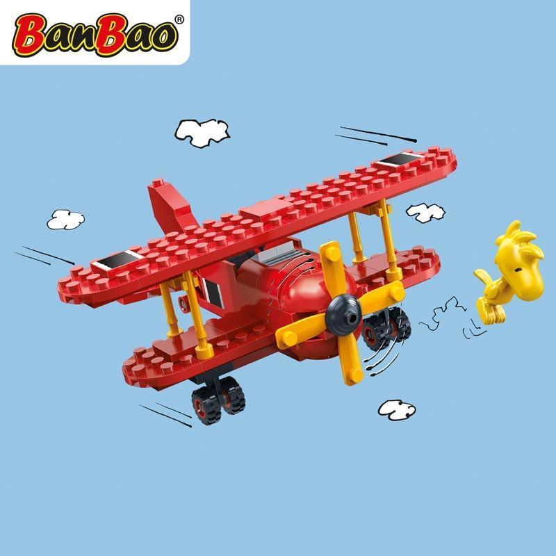 BanBao Construction Kit Snoopy Aircraft 110 pieces 7523 - Image 4