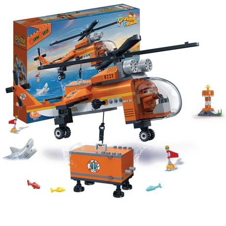 BanBao Duncans Treasure Helicopter 261 Pieces