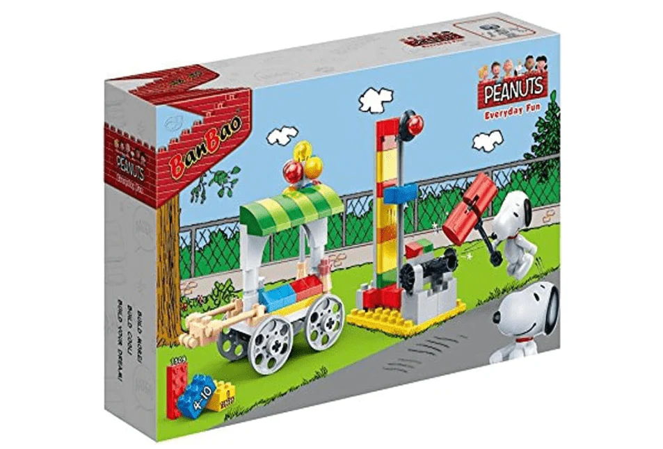 BanBao Peanuts Snoopy Funfair Ground 108 pcs 7509 - Image 3