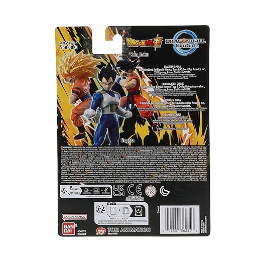 Bandai Namco Dragon Ball Evolve Wave 6 Vegeta VE36284 - Image 4