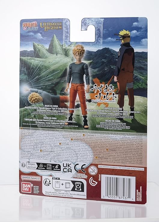 Bandai Namco Ultimate Legend Naruto Wave 3 Naruto Uzumaki The Final Battle VE87537 - Image 6