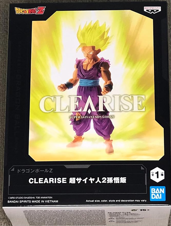 Banpresto Dragon Ballz Clearise Super Saiyan 2 Son Gohan BP18943P - Image 8