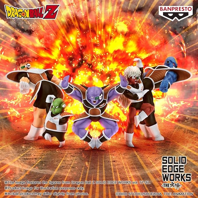 Banpresto Dragon Ballz Solid Edge Works Recoome & Burter B:Burter BP28966P - Image 4
