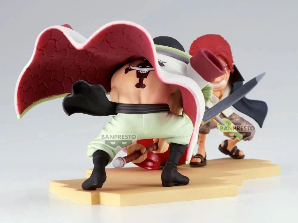 Banpresto One Piece World Collectable Figure Log Stories-Edward.Newgate VS Shanks BP29081P - Image 2
