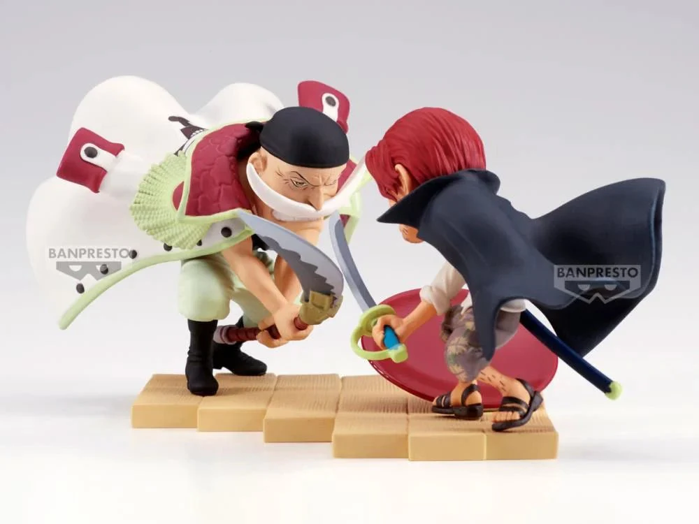 Banpresto One Piece World Collectable Figure Log Stories-Edward.Newgate VS Shanks BP29081P - Image 3
