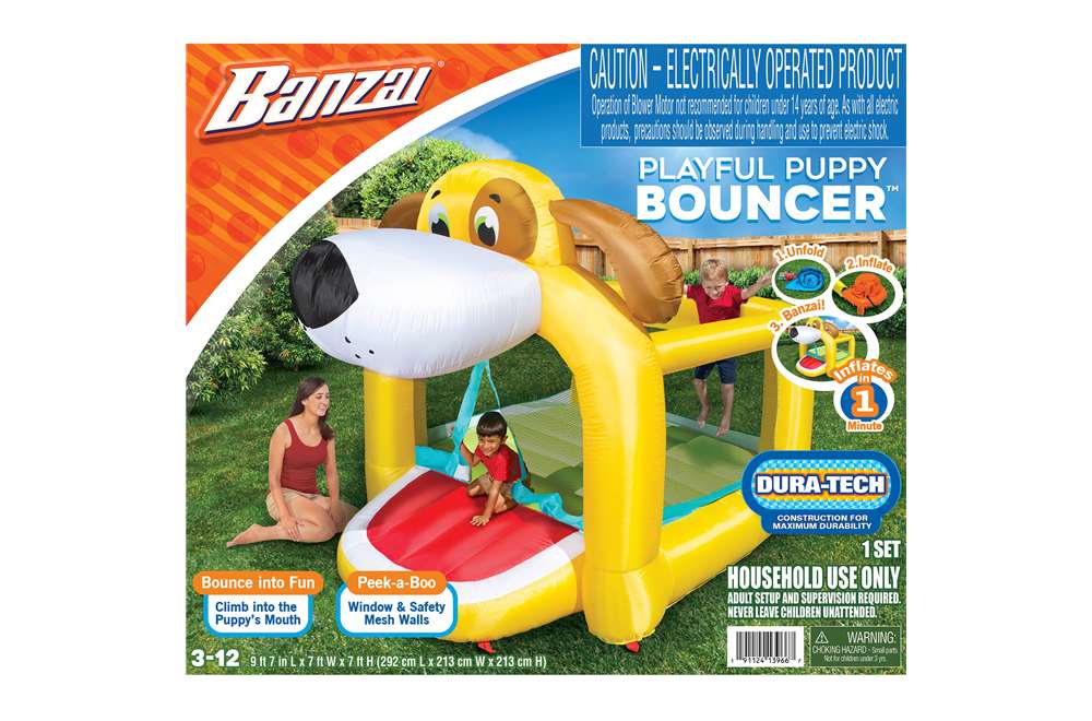 Banzai Playful Puppy Bouncer 13966 - Image 5