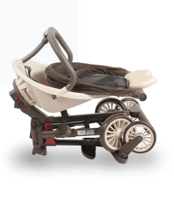Baobaohao Trolley 2-Way Stroller Brown V7/S5327 - Image 5