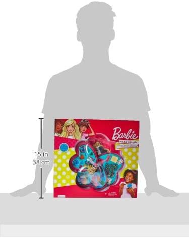 Barbie 4 Decks Heart Shape Cosmetic Case 5812 - Image 4