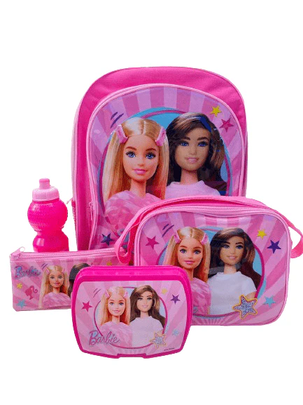 Barbie 5 in 1 Value Pack-Backpack 16 Inch FKVP-02238