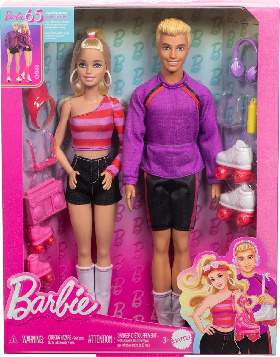 Barbie And Ken Fashion Doll - Pack of 2 HXK90 - Image 2