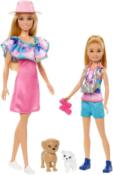 Barbie And Stacie Doll Set with 2 Pet Dogs HRM09 - Image 6