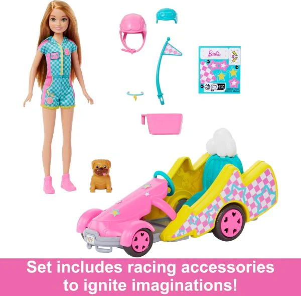 Barbie and Stacie to the Rescue Go-Kart Playset HRM08 - Image 6