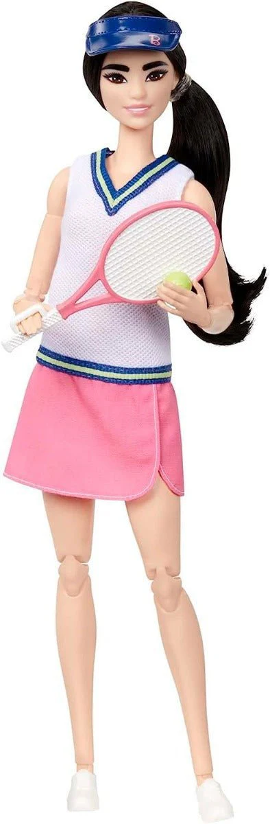 Barbie Articulated Sports Doll - Tennis HKT73 - Image 2