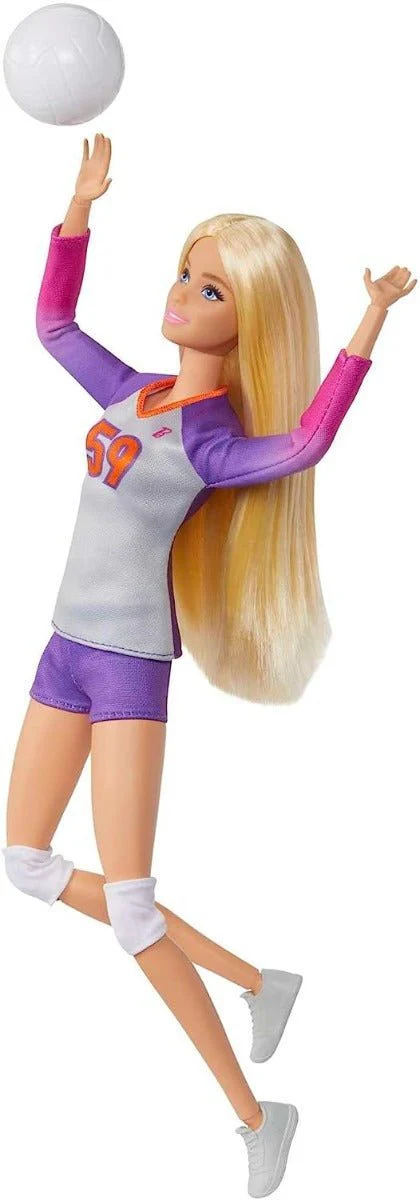 Barbie Articulated Sports Doll - Volleyball HKT72 - Image 3