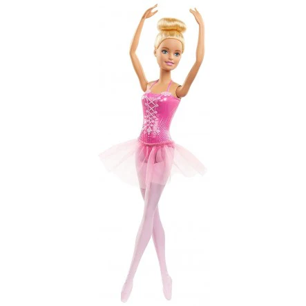 Barbie Ballerina Doll Blonde Pink Tutu GJL58 - Image 3