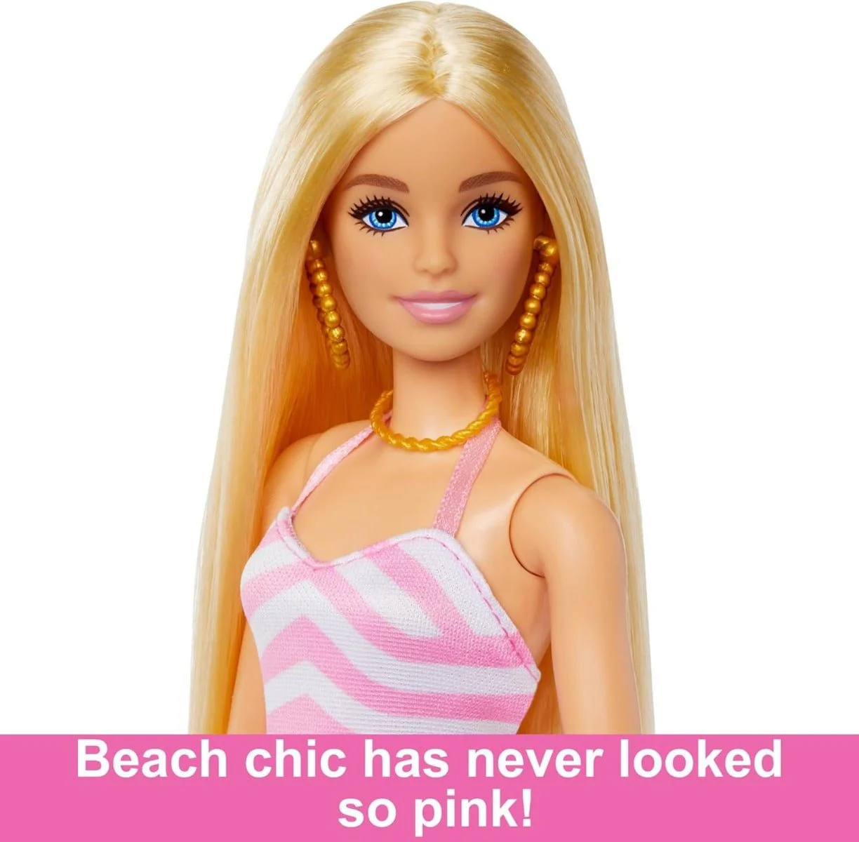 Barbie Beach Glam With Accessories HPL73 - Image 3