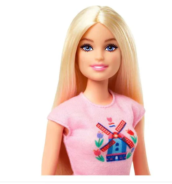 Barbie Bicycle with Doll - Image 2