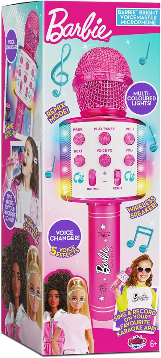 Barbie Bright Voice Master Microphone Pack-12 BRB202314 - Image 2