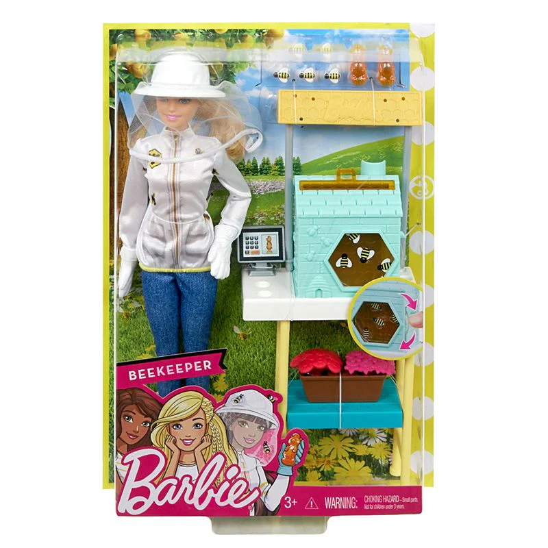 Barbie Careers Beekeeper Doll and Beehive Playset DHB63 - Image 10