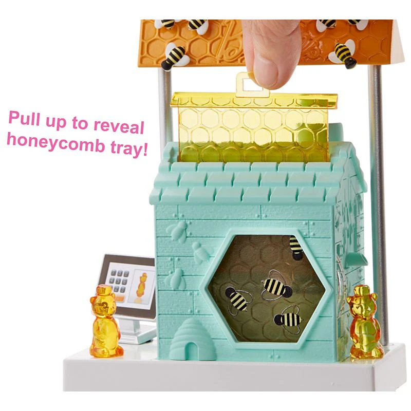 Barbie Careers Beekeeper Doll and Beehive Playset DHB63 - Image 9