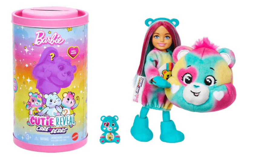 Barbie Chelsea Cutie Reveal Care Bears Series 2 Asstd. JGH75 - Image 4