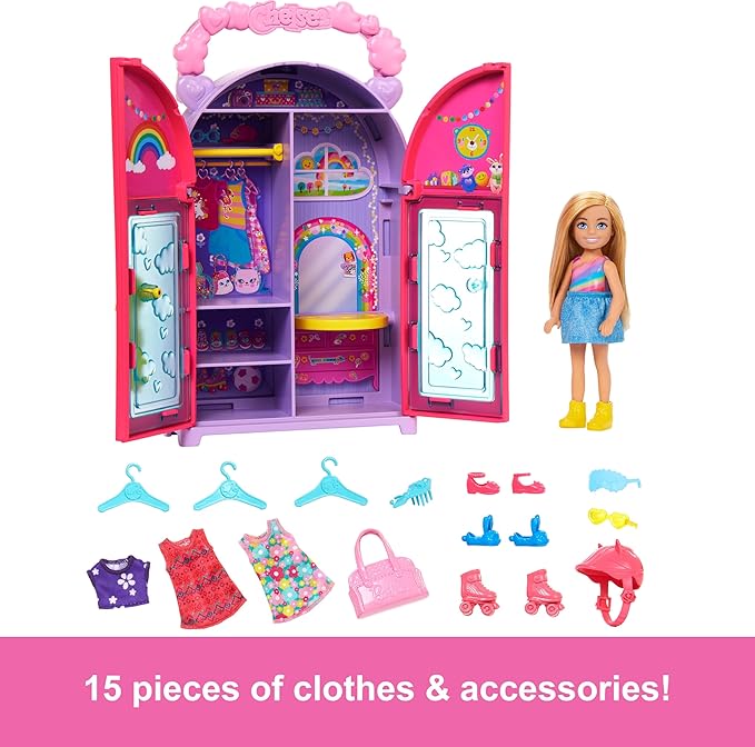 Barbie Chelsea Doll And Closet - Image 3