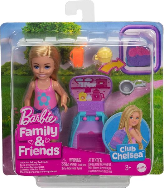 Barbie Club Chelsea Backpack Surprise Blonde doll JBF46 - Image 5