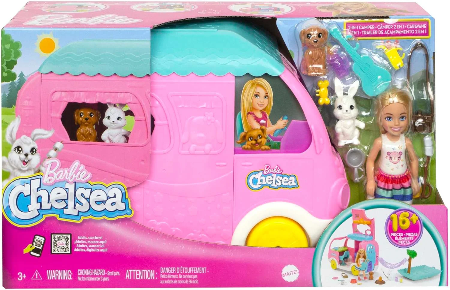 Barbie Club Chelsea Camper HNH90 - Image 2