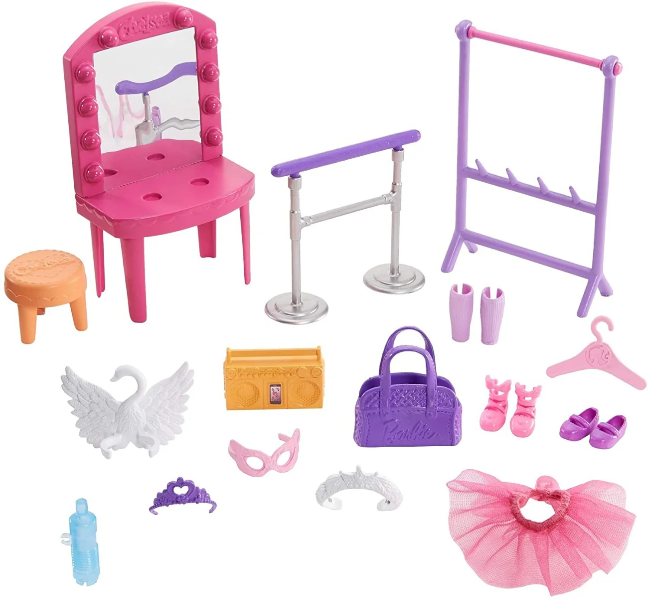 Barbie Club Chelsea Doll and Ballet Playset GHV81 - Image 5