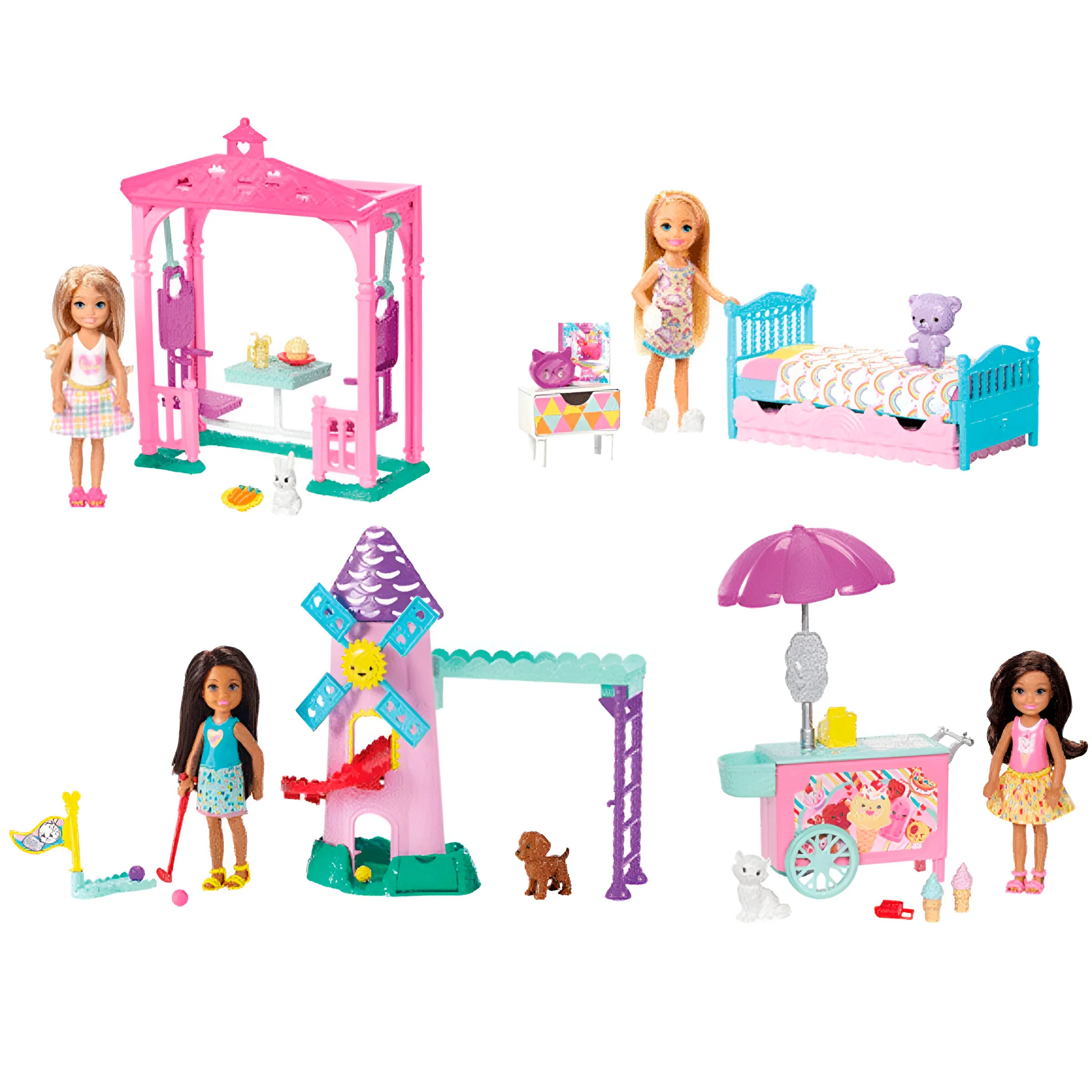 Barbie Club Chelsea Doll and Playset