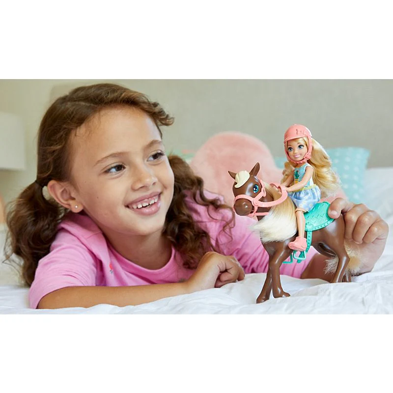 Barbie Club Chelsea Doll And Pony GHV78 - Image 2