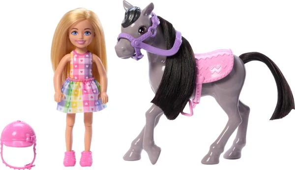 Barbie Club Chelsea & Pony- Blonde Doll HTK29 - Image 6