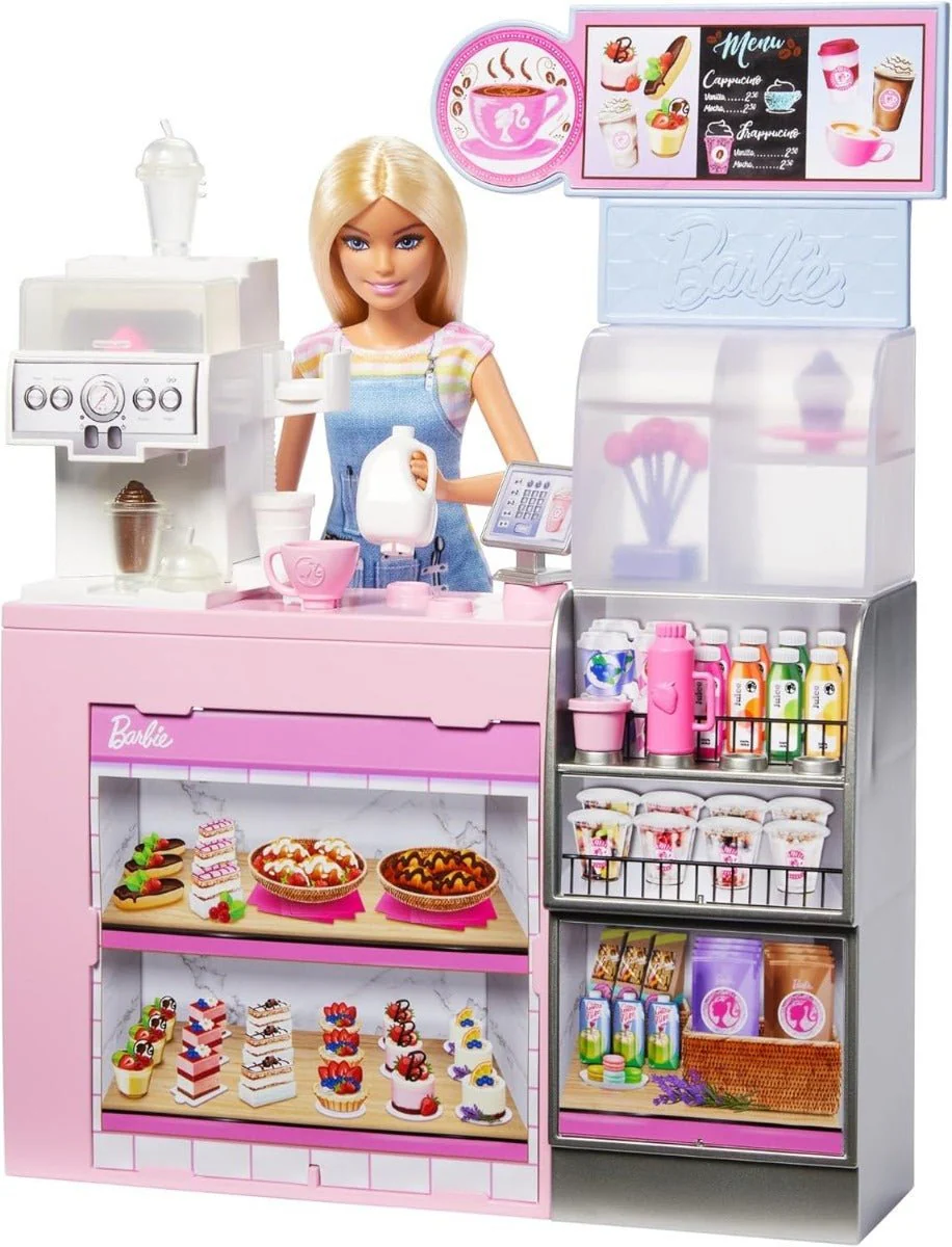 Barbie Coffee Shop Playset HXN94 - Image 4