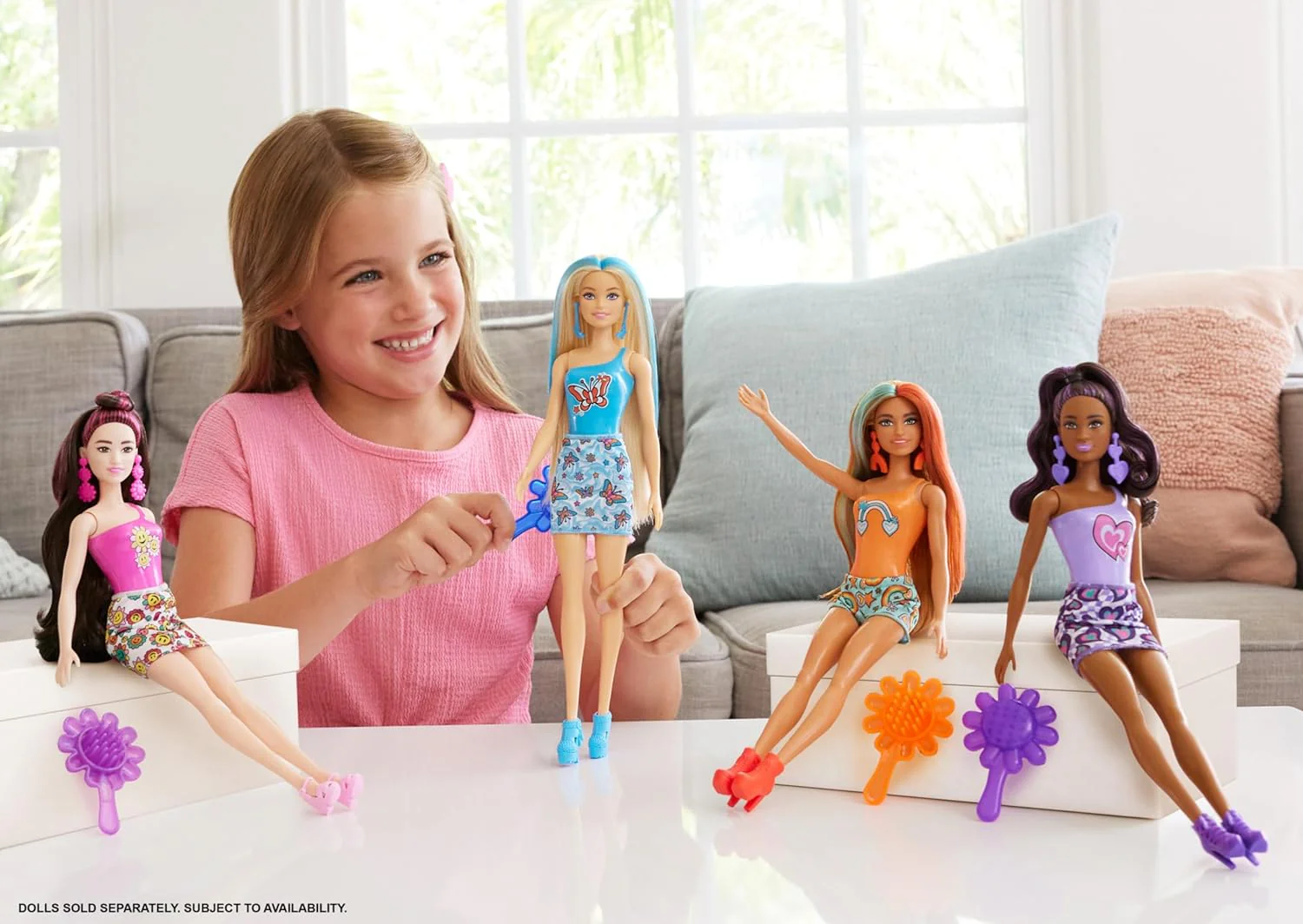 Barbie Color Reveal Doll Rainbow Groovy HRK06 - Image 2