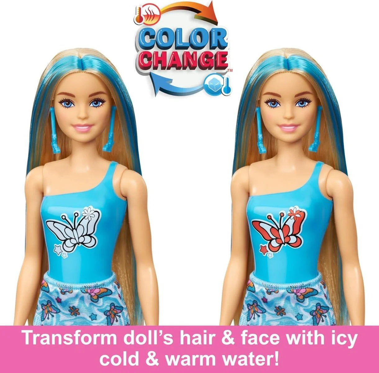 Barbie Color Reveal Doll Rainbow Groovy HRK06 - Image 4