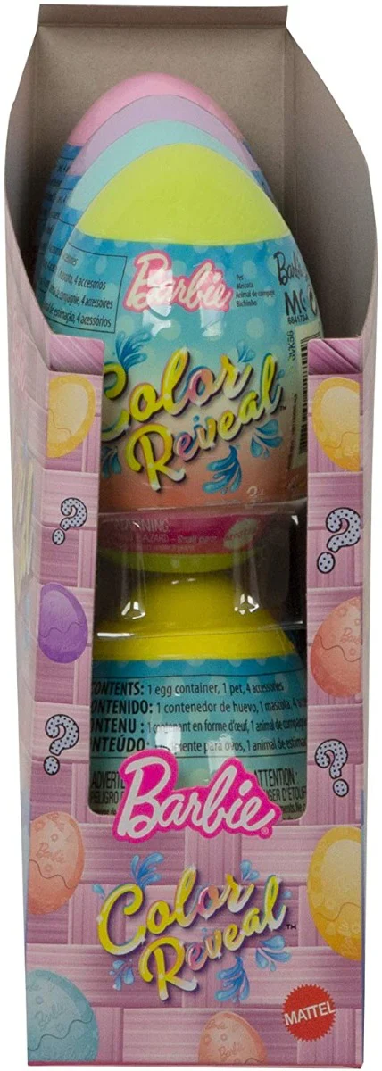 Barbie Color Reveal Easter Egg Pet Surprise Assorted GVK58 - Image 4