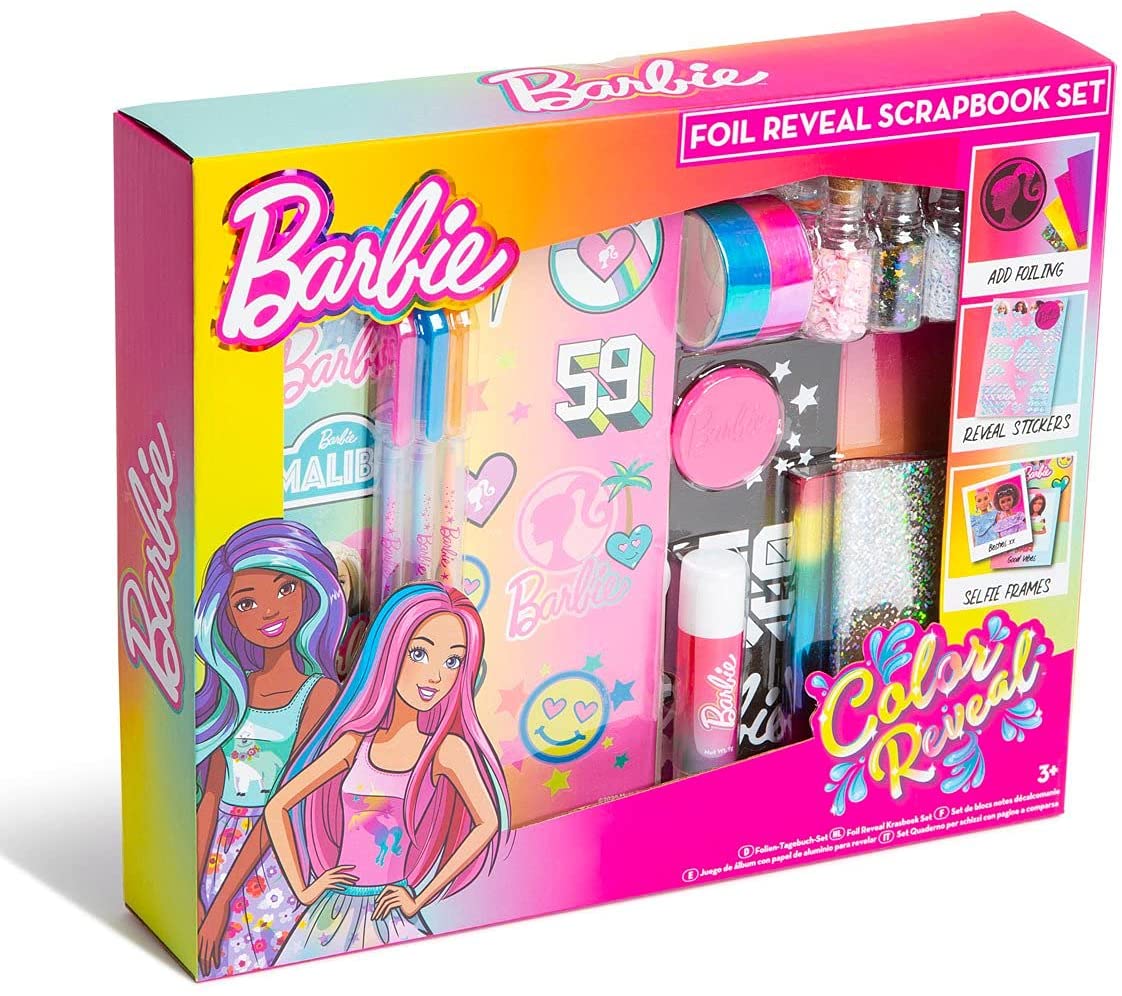 Barbie Colour Reveal Foil Scrapbook Set - Image 2