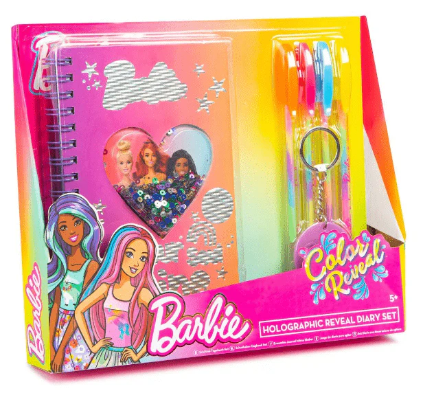 Barbie Colour Reveal Shaker Diary Set 99-0011