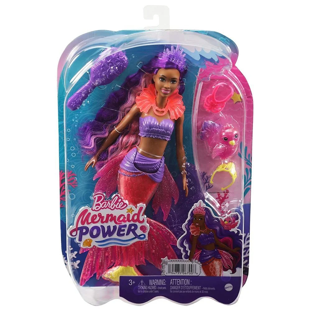 Barbie Content Co-Lead Mermaid Power Brooklyn Roberts Doll HHG53 - Image 2