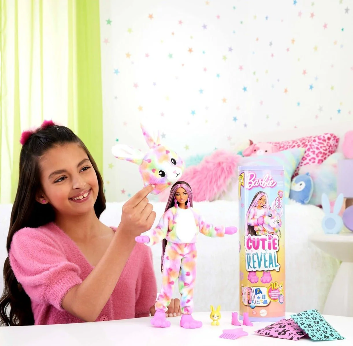 Barbie Cutie Reveal Bunny Doll HRK38 - Image 3