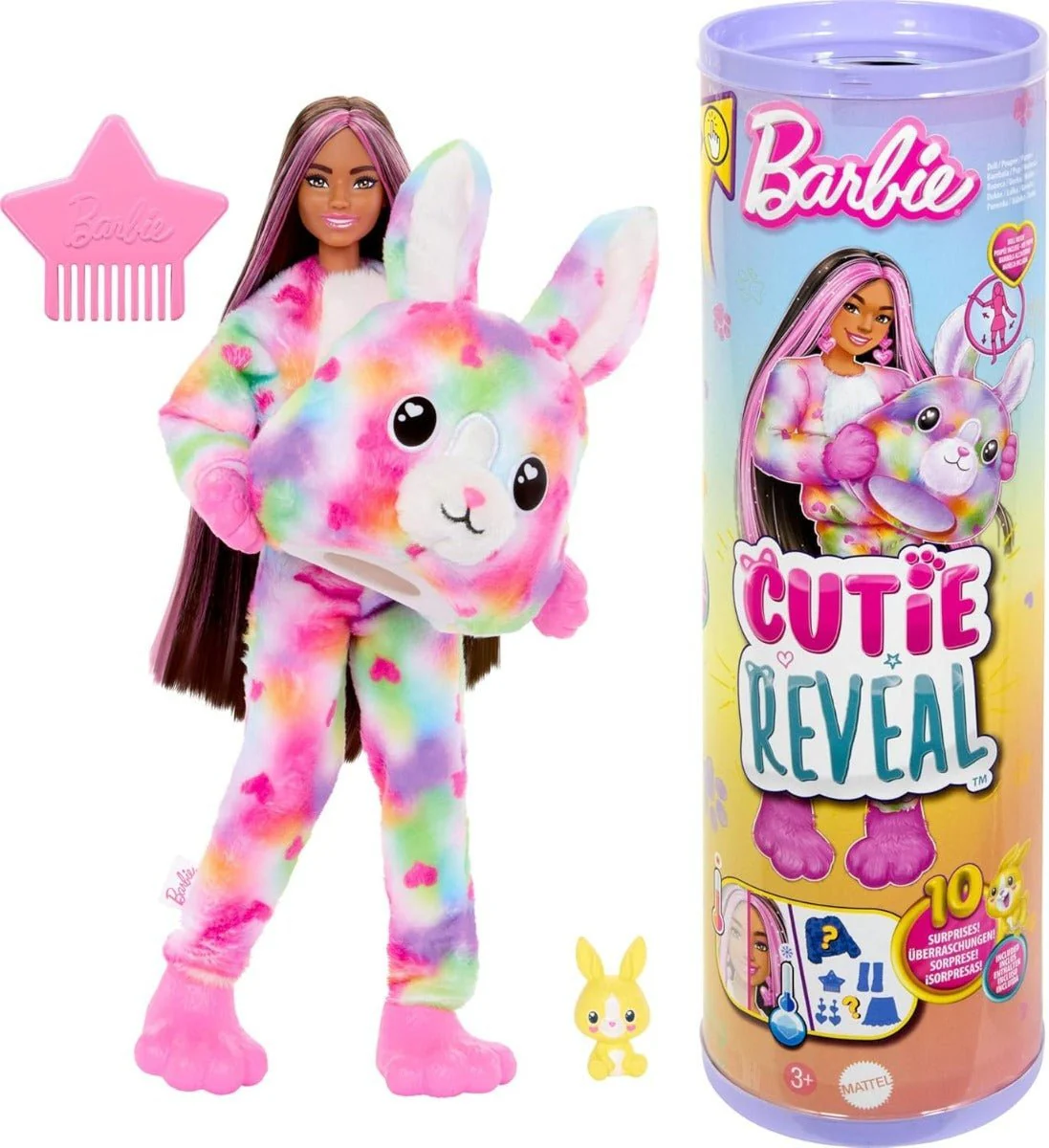 Barbie Cutie Reveal Bunny Doll HRK38 - Image 5