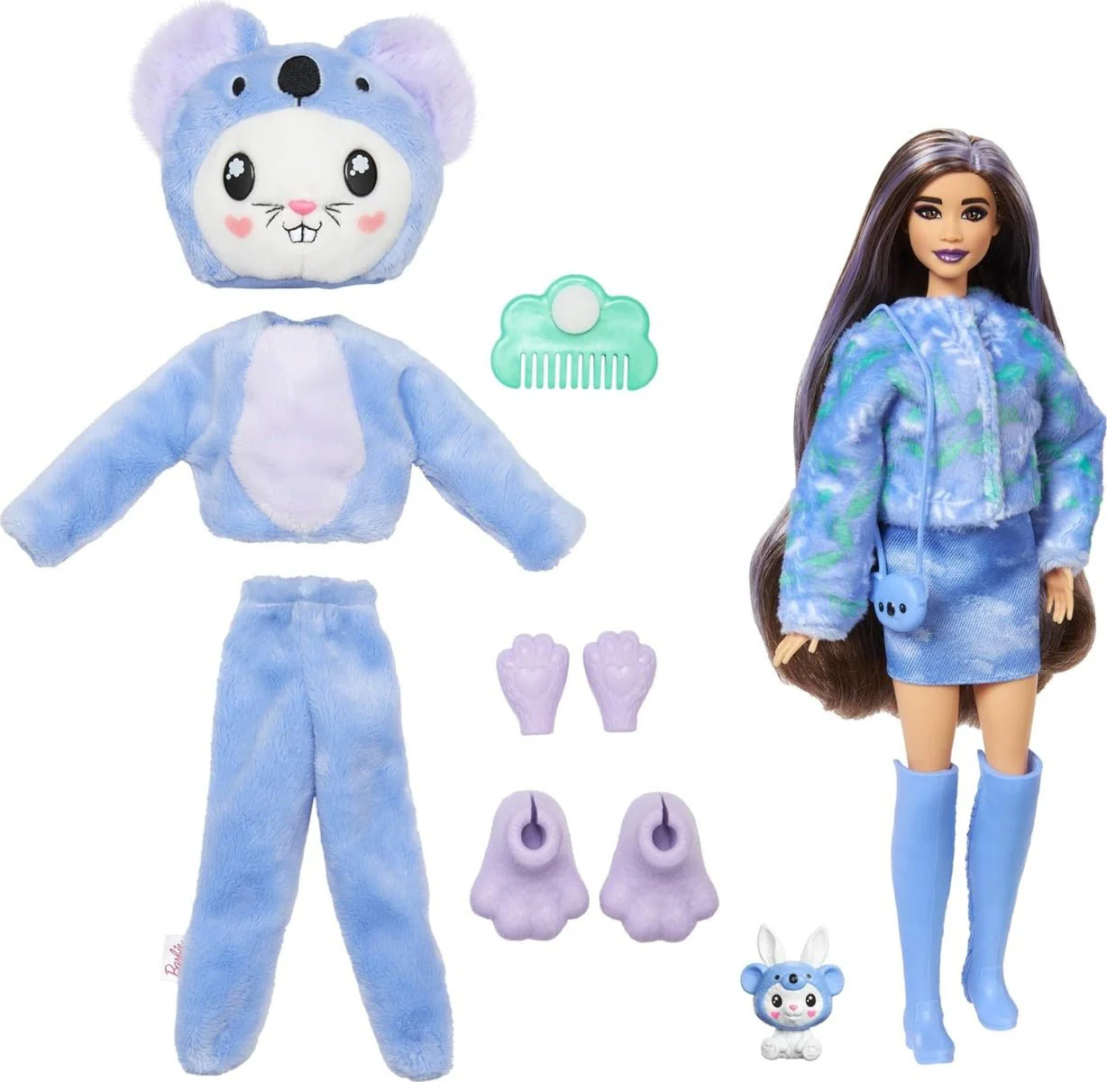 Barbie Cutie Reveal Costume Doll - Bunny in Koala HRK26 - Image 6