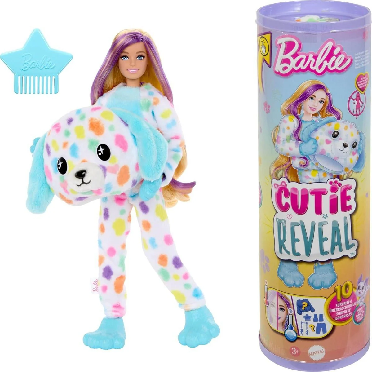 Barbie Cutie Reveal Dalmatian Doll HRK41
